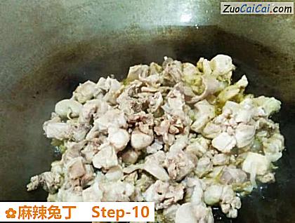 麻辣兔丁做法第十步骤