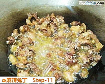 麻辣兔丁做法第十一步骤