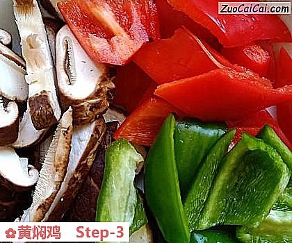 黄焖鸡做法第三步骤