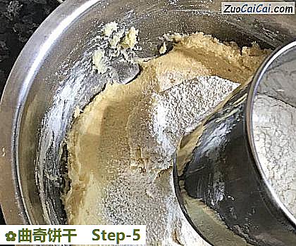 曲奇饼干做法第五步骤
