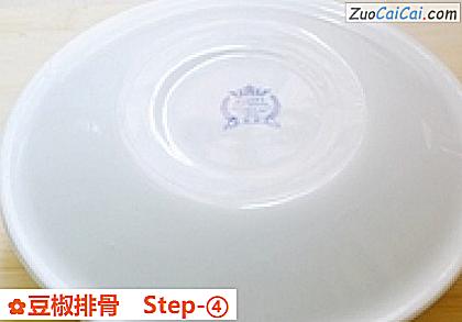 豆椒排骨做法第四步骤