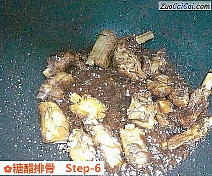 糖醋排骨做法第六步骤