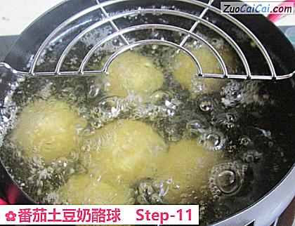 番茄土豆奶酪球做法第十一步骤
