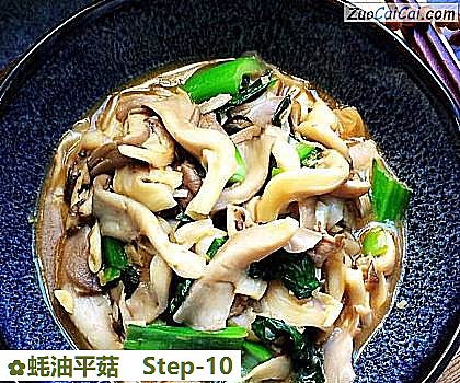 蚝油平菇做法第十步骤