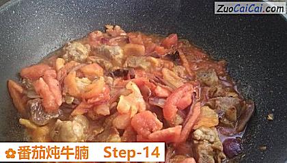 番茄炖牛腩做法第十四步骤