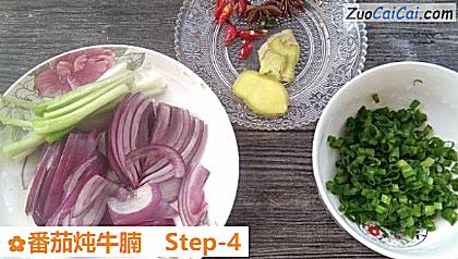 番茄炖牛腩做法第四步骤
