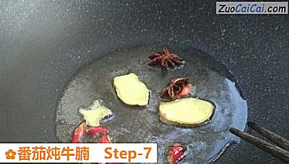 番茄炖牛腩做法第七步骤
