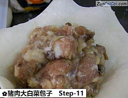 猪肉大白菜包子做法第十一步骤