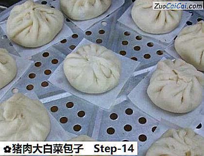 猪肉大白菜包子做法第十四步骤