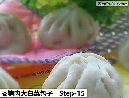 猪肉大白菜包子做法第十五步骤