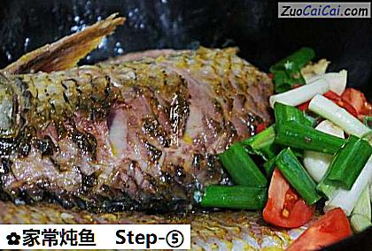 家常炖鱼做法第五步骤