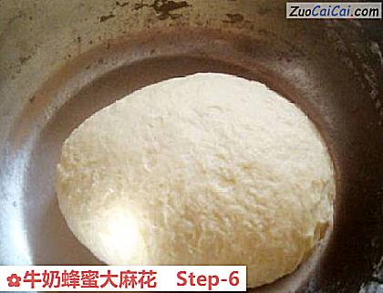 牛奶蜂蜜大麻花做法第六步骤