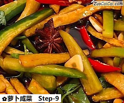 萝卜咸菜做法第九步骤