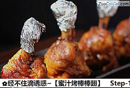 经不住滴诱惑~［蜜汁烤棒棒翅］做法第十一步骤