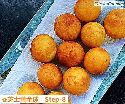芝士黄金球做法第八步骤