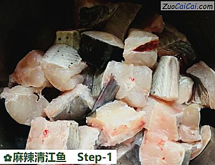 麻辣清江鱼做法第一步骤