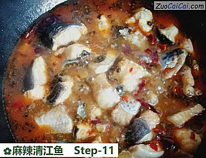 麻辣清江鱼做法第十一步骤