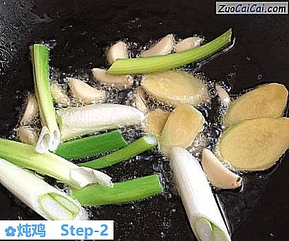 炖鸡做法第二步骤