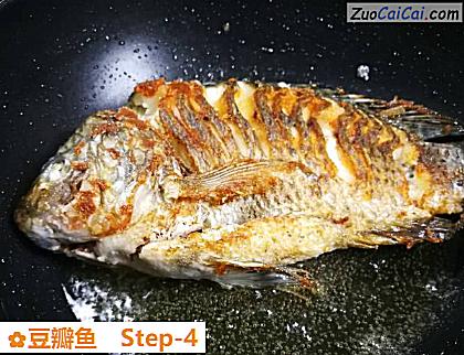 豆瓣鱼做法第四步骤