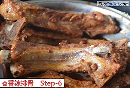 香辣排骨做法第六步骤
