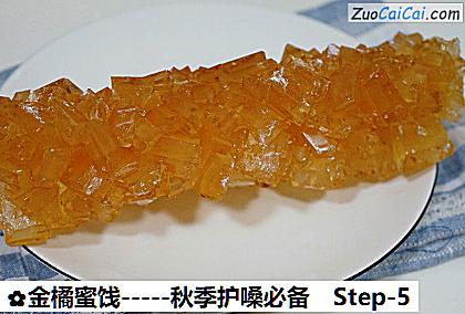 金橘蜜饯-秋季护嗓必备做法第五步骤