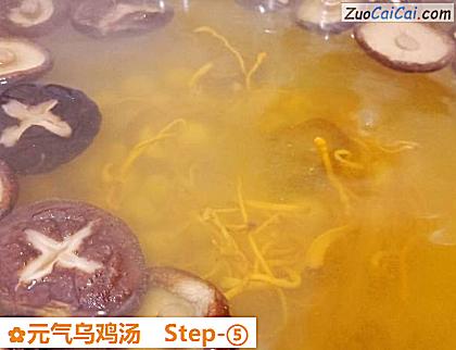 元气乌鸡汤做法第五步骤