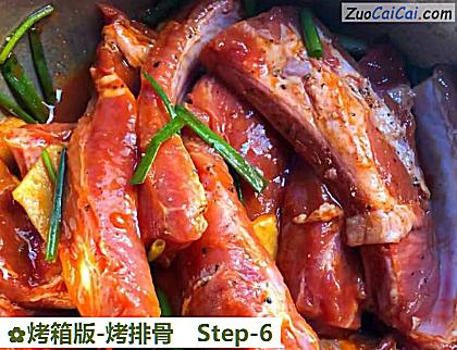 烤箱版-烤排骨做法第六步骤