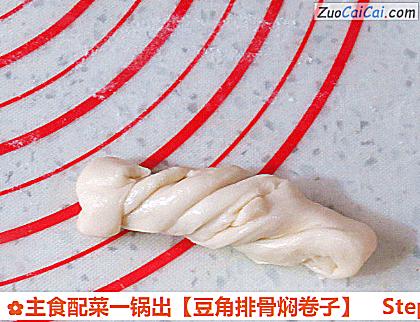 豆角排骨焖卷子做法第二十步骤