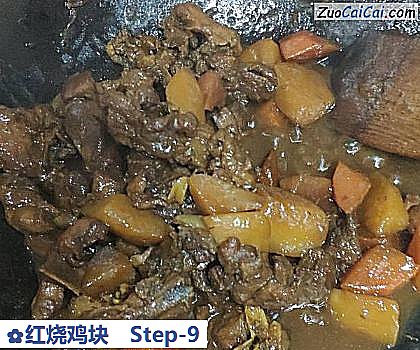 红烧鸡块做法第九步骤
