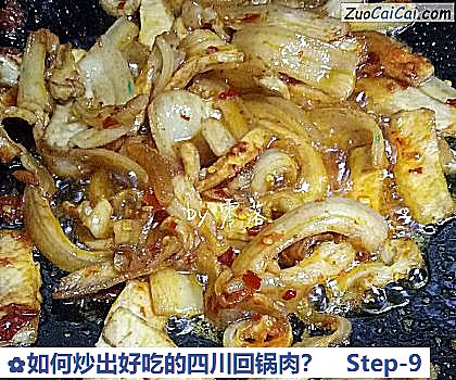 如何炒出好吃的四川回锅肉？做法第九步骤