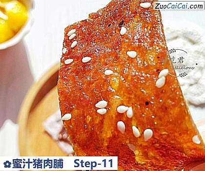 蜜汁猪肉脯成品图2