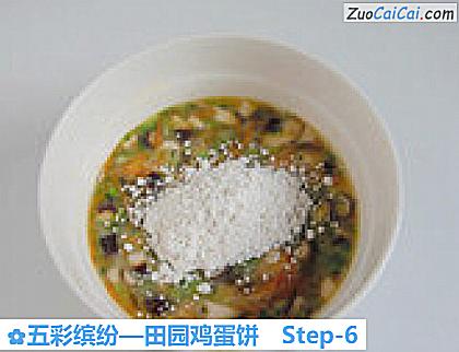 五彩缤纷做法第六步骤