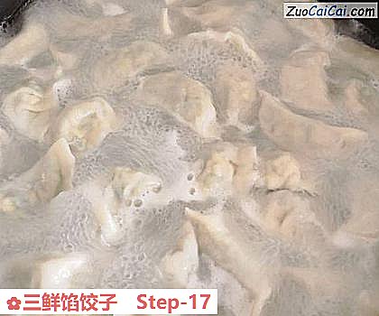 三鲜馅饺子做法第十七步骤