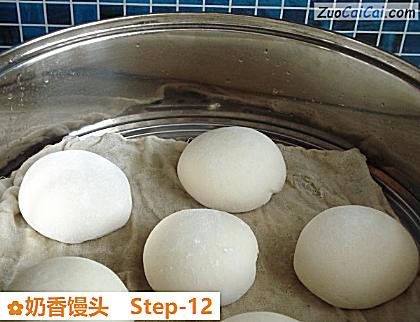 奶香馒头做法第十二步骤