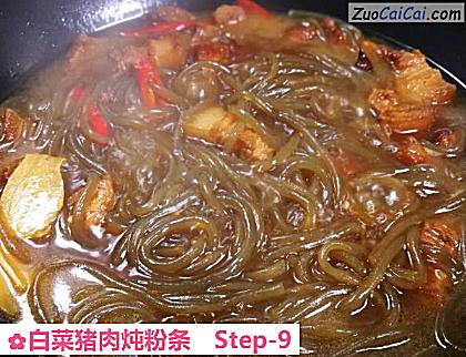 白菜猪肉炖粉条做法第九步骤