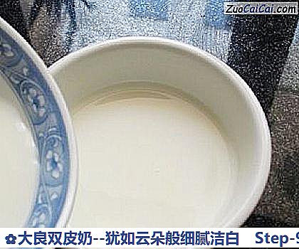 大良双皮奶－犹如云朵般细腻洁白做法第九步骤