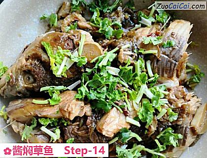 酱焖草鱼做法第十四步骤