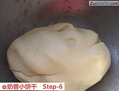奶香小饼干做法第六步骤
