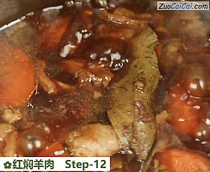 红焖羊肉做法第十二步骤