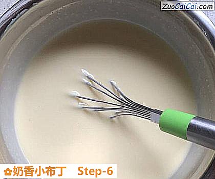 奶香小布丁做法第六步骤