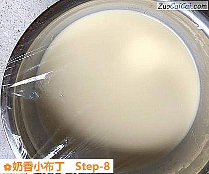 奶香小布丁做法第八步骤