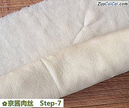 京酱肉丝做法第七步骤