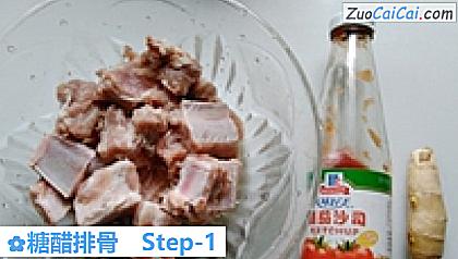 糖醋排骨做法第一步骤