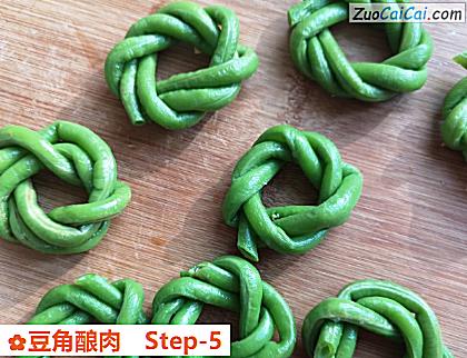 豆角酿肉做法第五步骤