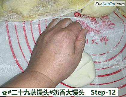 奶香大馒头做法第十二步骤