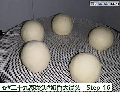 奶香大馒头做法第十六步骤