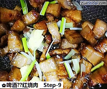 啤酒?红烧肉做法第九步骤