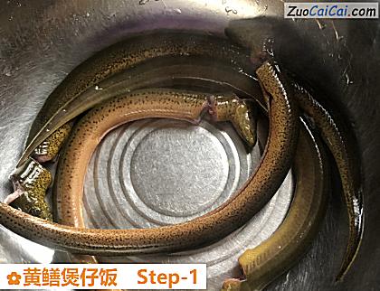 黄鳝煲仔饭做法第一步骤