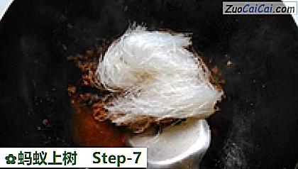 蚂蚁上树做法第七步骤