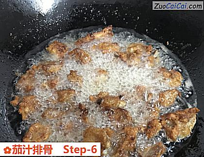 茄汁排骨做法第六步骤